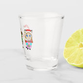 kerstmeisjes shot glas (Rechts)