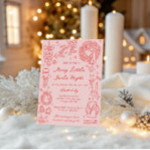 Kerstmeisjesavond uitnodiging