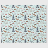 Kerstmeloenen en -vullingen cadeaupapier (Vlak)