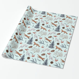 Kerstmeloenen en -vullingen cadeaupapier