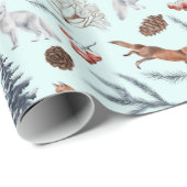 Kerstmeloenen en -vullingen cadeaupapier (Rol Hoek)