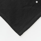 Kerstmeme nummer 6 Grappige spreuk 6 7 Zes Zeven K Fleece Deken (Hoek)
