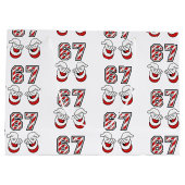 Kerstmeme Zes Zeven 67 6 7 Kerstman Groot Cadeauzakje (Achterkant)