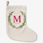 kerstmengok kleine kerstsok (Voorkant)