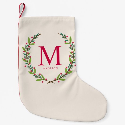 kerstmengok kleine kerstsok (Voorkant)