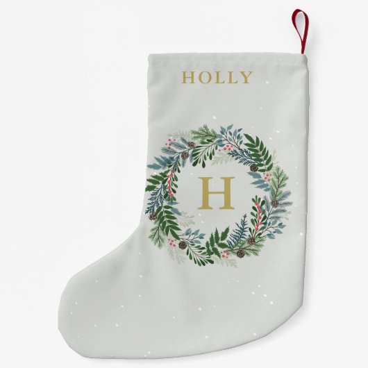 kerstmengok kleine kerstsok (Achterkant)