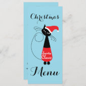 Kerstmenu Kerstmis Menu (Voorkant / Achterkant)