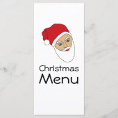kerstmenu kerstmis menu (Voorkant)