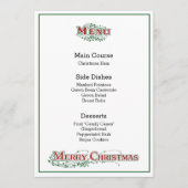 Kerstmenu Menu (Voorkant)