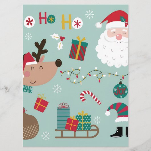 Kerstmenu Menu (Voorkant)