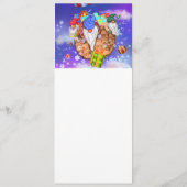 Kerstmenu met Happy Gnomes Gifts Menu (Achterkant)