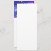 Kerstmenu met Happy Gnomes Gifts Menu (Voorkant / Achterkant)