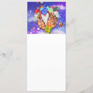 Kerstmenu met Happy Gnomes Gifts Menu