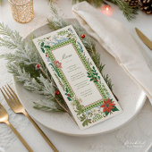 Kerstmenu met Vintage Botanicals Menu