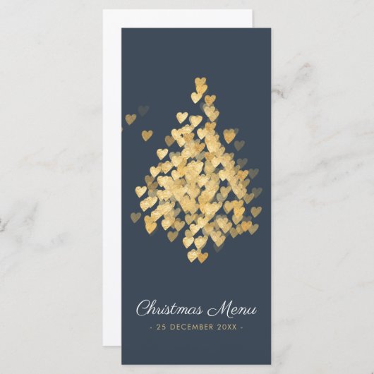 Kerstmenu — Ontwerp Menu (Voorkant / Achterkant)