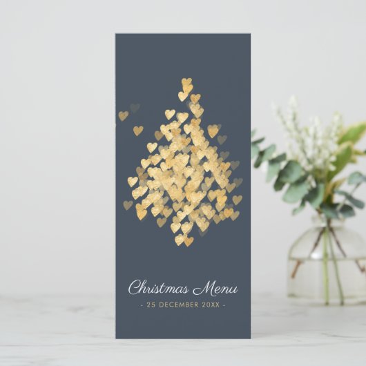 Kerstmenu — Ontwerp Menu (Staand voorkant)