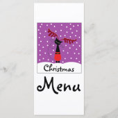 Kerstmenu rendierkat menu (Voorkant)