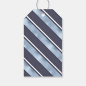 Kerstmerk Blauw ID862 Cadeaulabel (Achterkant)