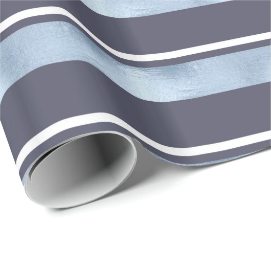 Kerstmerk Blauw ID862 Cadeaupapier (Rol Hoek)