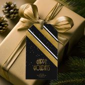 Kerstmerk Gold ID862 Cadeaulabel