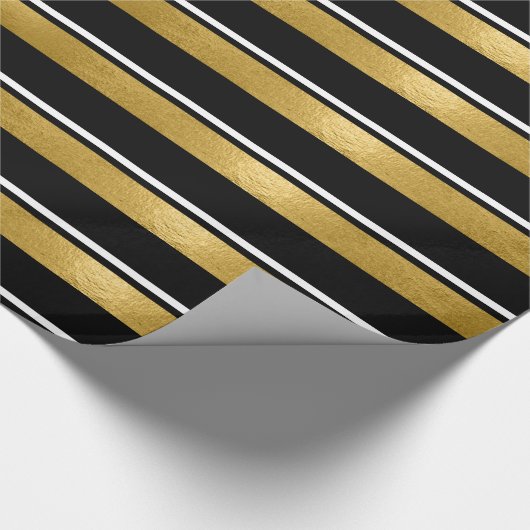 Kerstmerk Gold ID862 Cadeaupapier (Hoek)