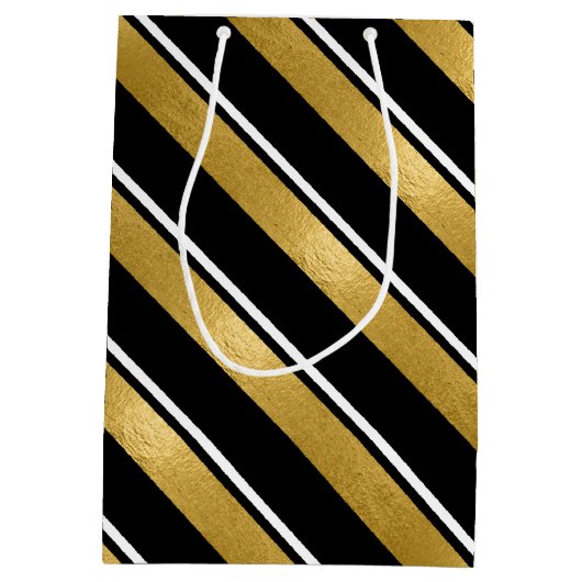 Kerstmerk Gold ID862 Medium Cadeauzakje (Achterkant)