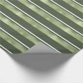 Kerstmerk groen/wit ID862 Cadeaupapier (Hoek)