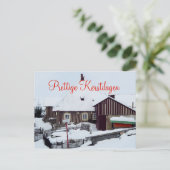 Kerstmet Kerstmet Kerstmet Briefkaart (Staand voorkant)