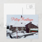 Kerstmet Kerstmet Kerstmet Briefkaart (Voorkant / Achterkant)