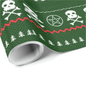 Kerstmetaaldoekjes, verpakkingspapier cadeaupapier (Rol Hoek)