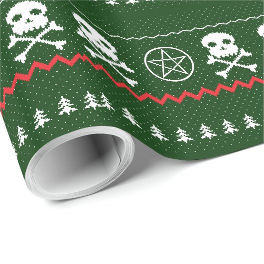 Kerstmetaaldoekjes, verpakkingspapier cadeaupapier (Rol Hoek)