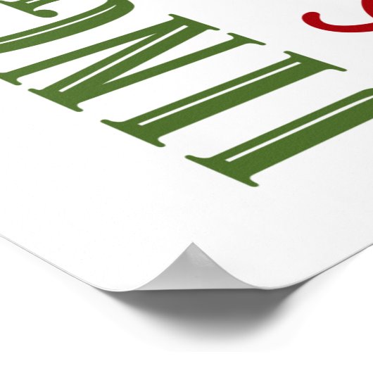 kerstmetro poster (Hoek)