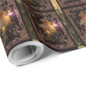 Kerstmicro St. Nicholas Victoriaans Cadeaupapier (Rol Hoek)