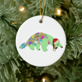 Kerstmiereneter Grappig Apart Psychedelisch Dier Keramisch Ornament