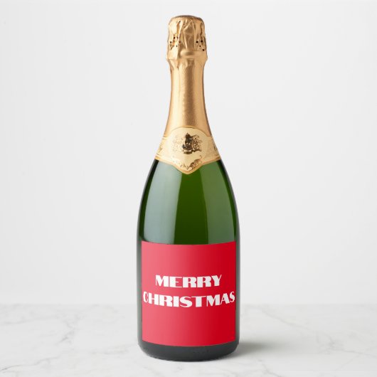 KERSTMIJ Label Sparkling Wijnetiket (Voorkant)