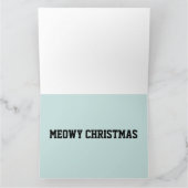 KERSTMIJNKAART VOOR KATTEN KAART (Binnen)