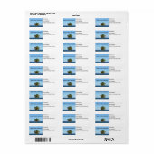 KERSTMIJS LABEL FLORIDA (Full Sheet)