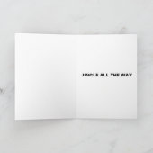 KERSTMIJS MOTORFIETS MEISJE KAARTEN (Binnen)