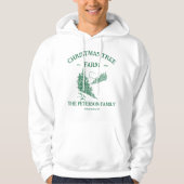 Kerstminimalist Feestdag Hoodie (Voorkant)