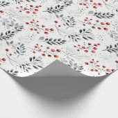 kerstminimalistisch patroon cadeaupapier (Hoek)