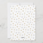 Kerstmirakel Holiday-fotokaart Feestdagenkaart (Achterkant)