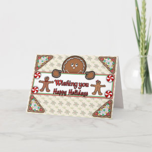 Kerstmis8 Feestdagen Kaart
