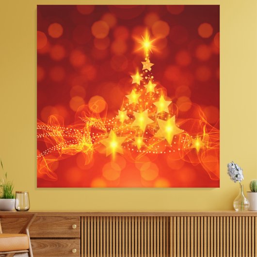 Kerstmis 002 canvas afdruk (Insitu (Woonkamer))