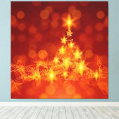 Kerstmis 002 canvas afdruk (Insitu (Houten vloer))