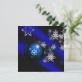 Kerstmis 015 feestdagenkaart (Staand voorkant)