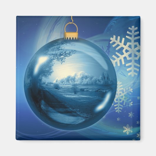 Kerstmis 017 magneet (Voorkant)