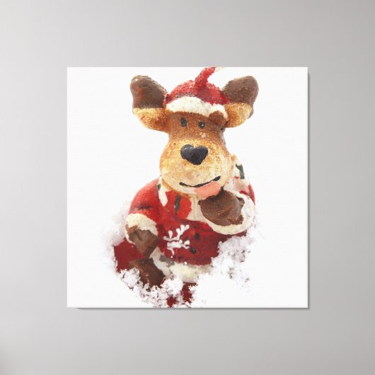 Kerstmis 08 canvas afdruk (Voorkant)