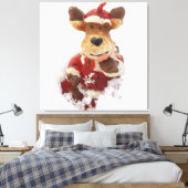 Kerstmis 08 canvas afdruk (Insitu (Slaapkamer))