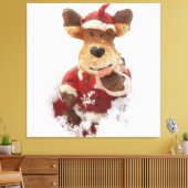 Kerstmis 08 canvas afdruk (Insitu (Woonkamer))