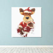 Kerstmis 08 canvas afdruk (Insitu (Houten vloer))